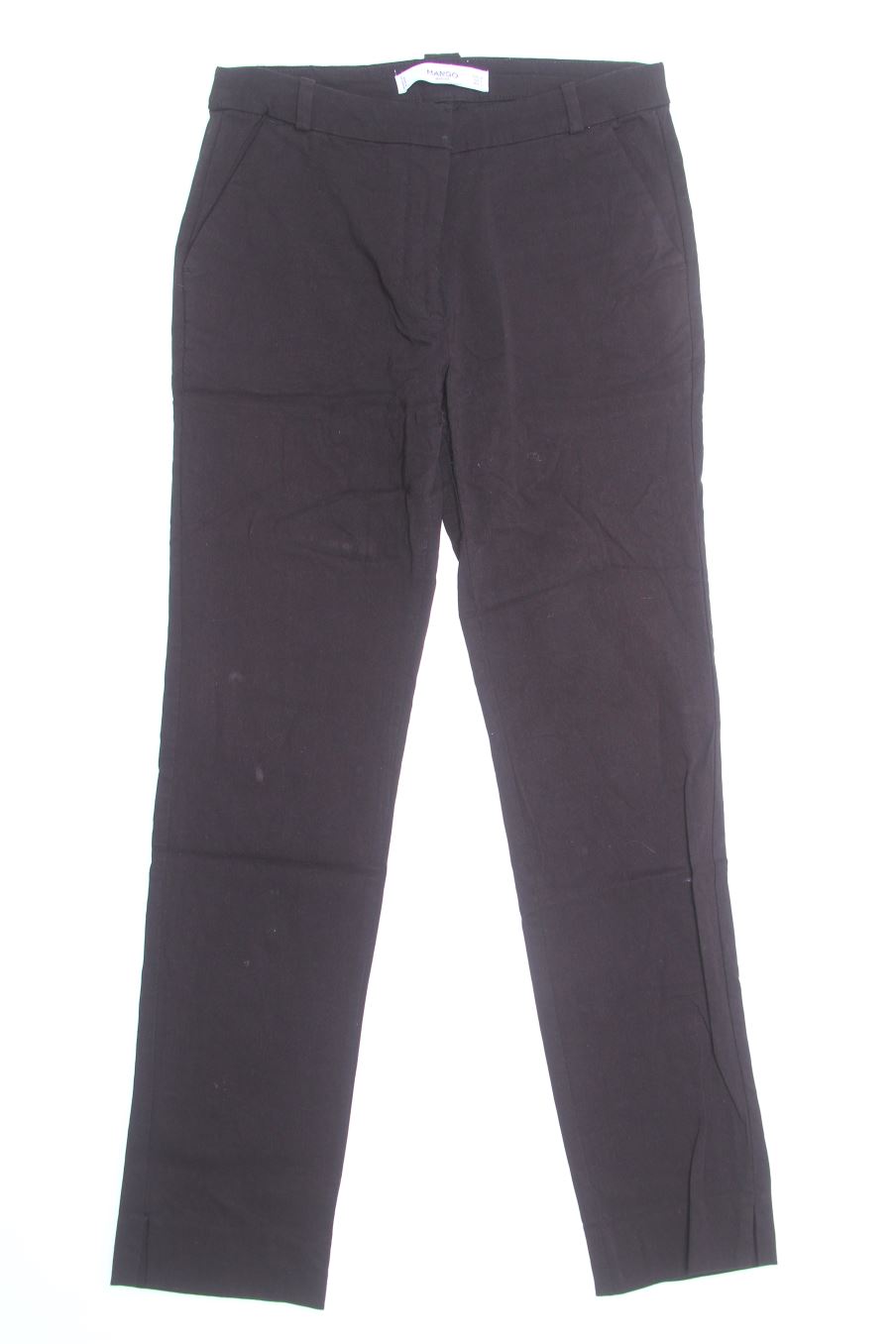 Pantalon Mango de la taille 36, de couleur noir