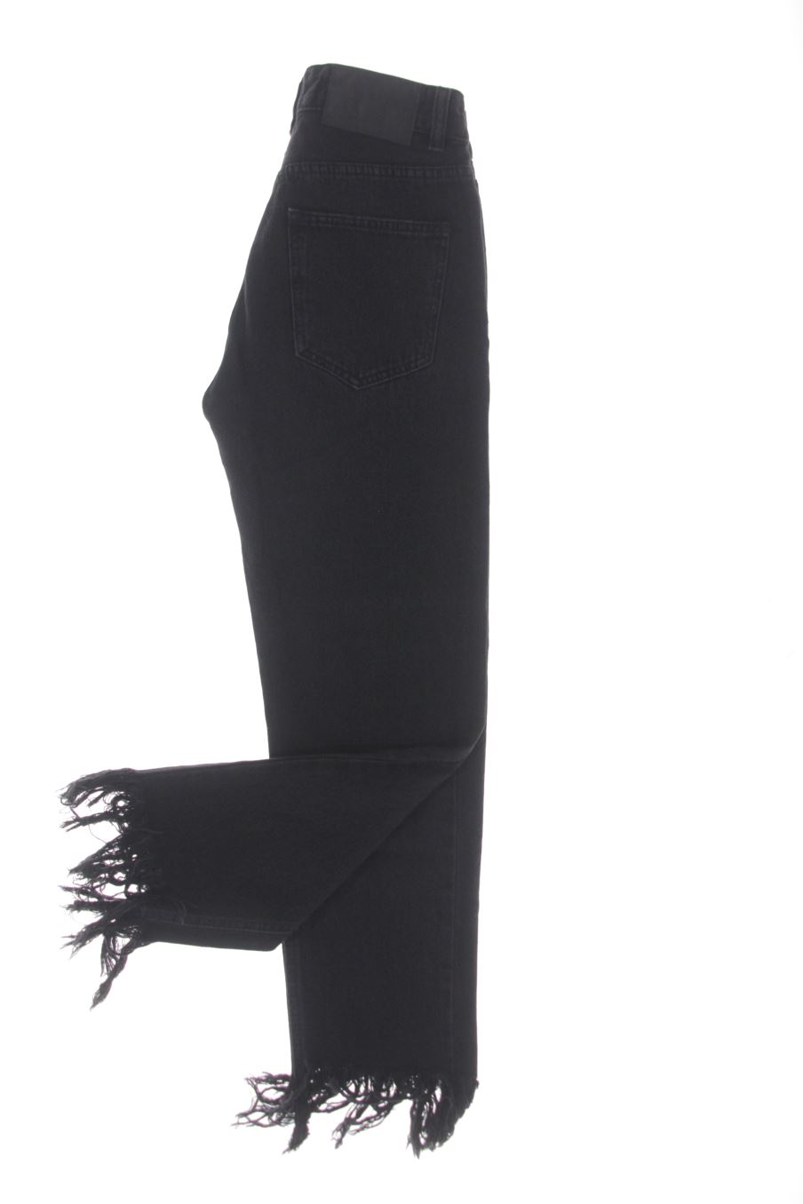 Vaquero de Pull & Bear de la talla 32, de color negro de ropa vaquera