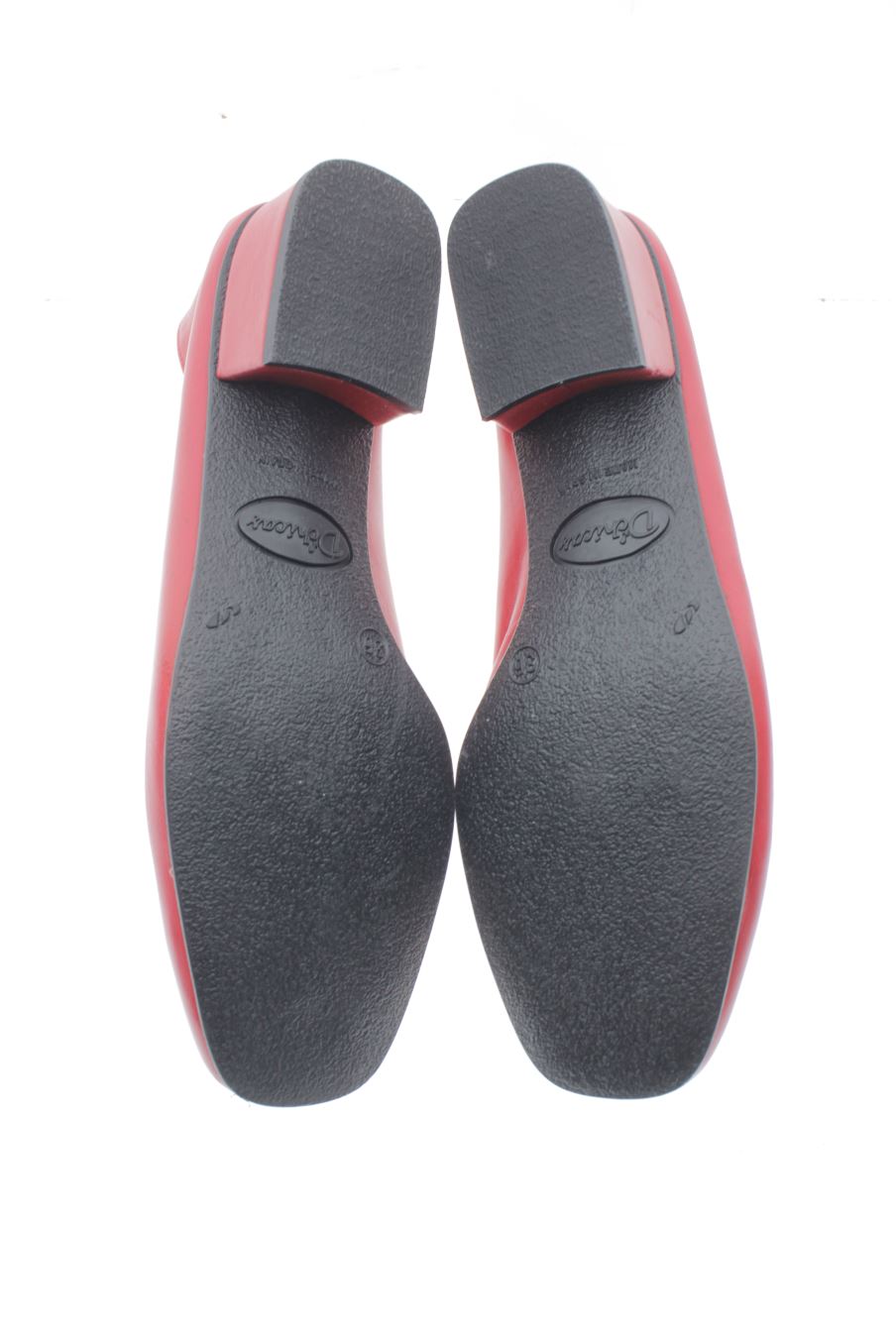 Zapatos de tacon de D'chicas de la talla 36, de color rojo de