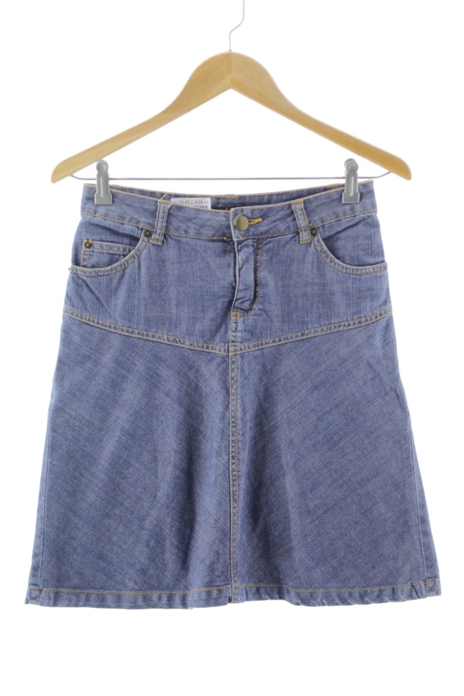 Jupe H&M de la taille 34, de couleur bleu de denim