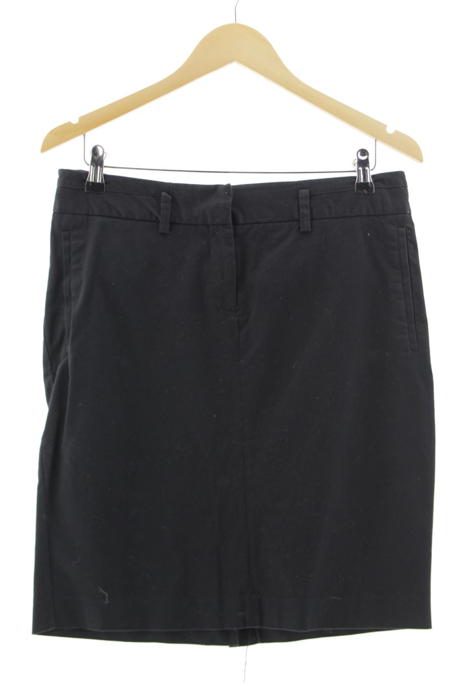 Faldas de Zara de la talla L, de color negro