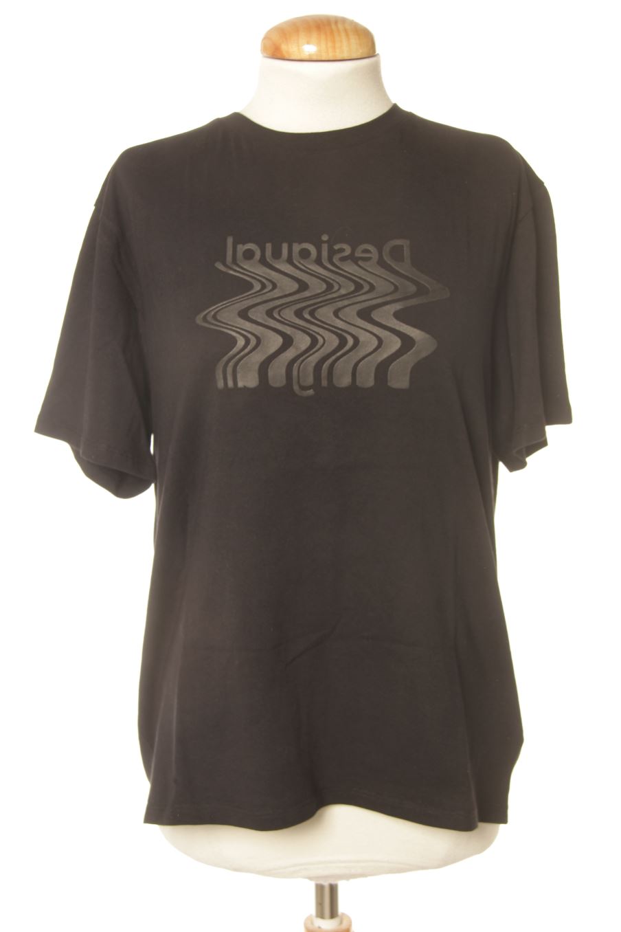 T-shirt Desigual de la taille S, de couleur noir