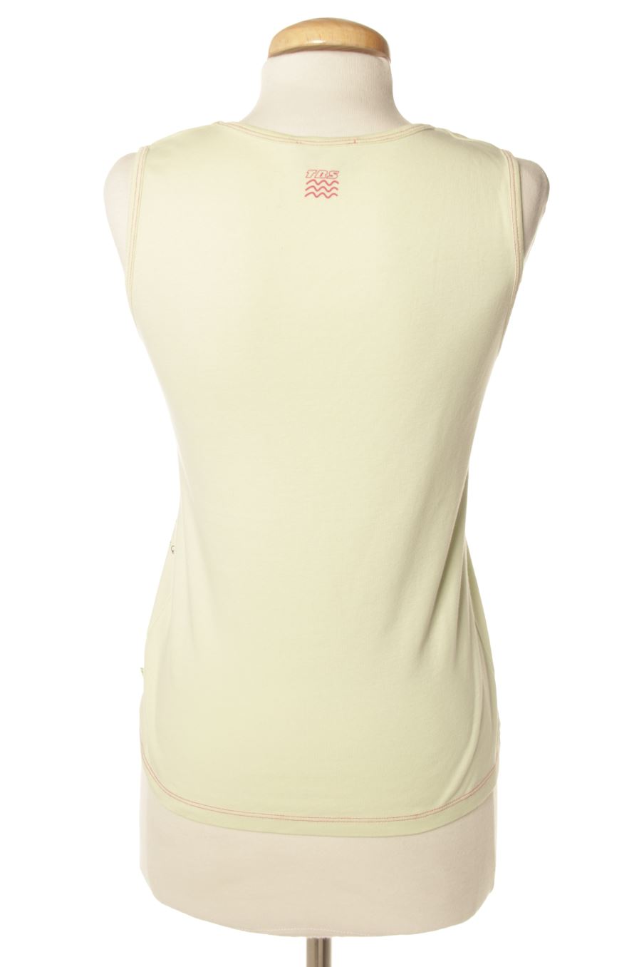 Camiseta sin mangas de TBS de la talla 36, de color verde