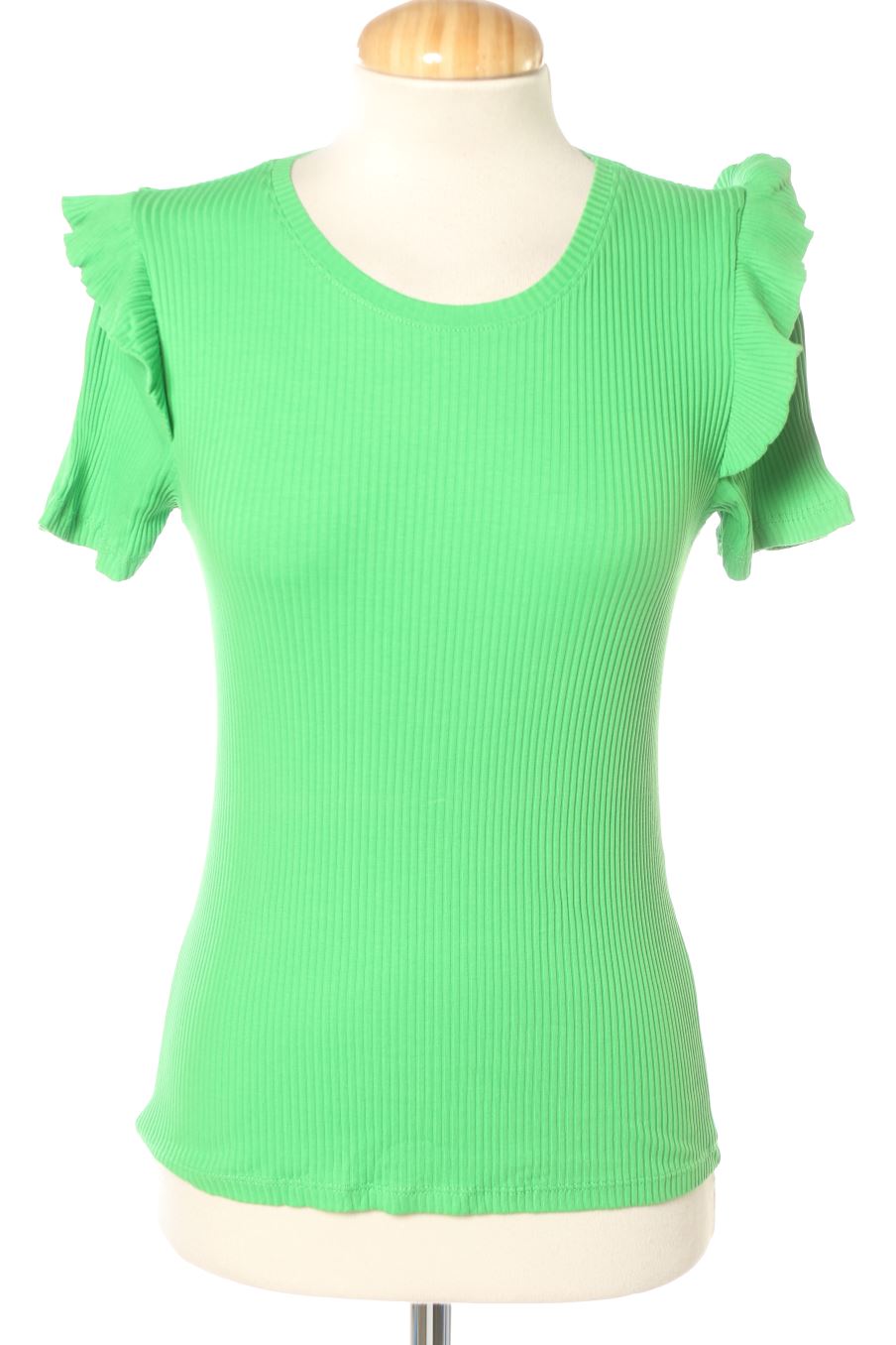 Camisa de Zara de la talla M, de color verde
