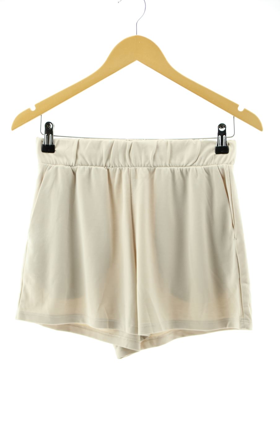 Pantalones cortos de deporte de MONKI de la talla XS, de color beige