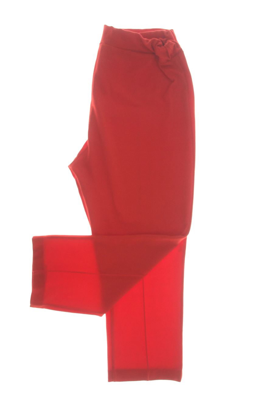 Pantalones de Made in italy de la talla XL, de color rojo