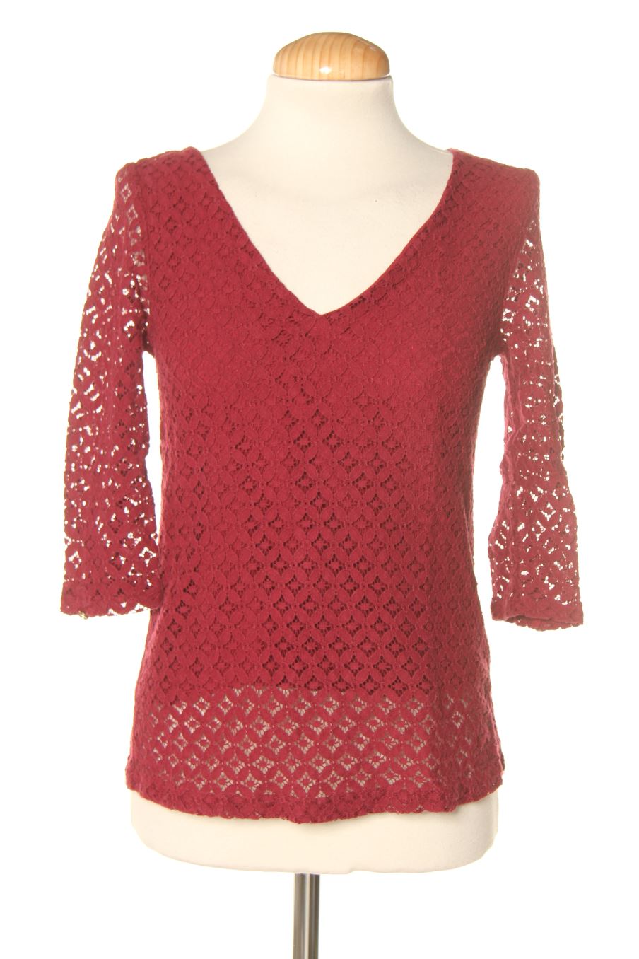 Blouse a manches longues YCOO de la taille S de couleur rouge