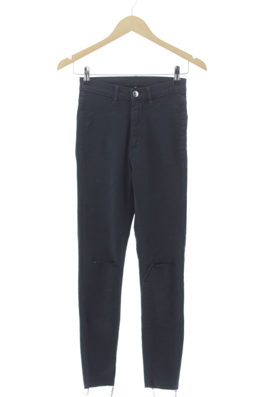 Jeans Calzedonia de la taille XS, de couleur noir de denim