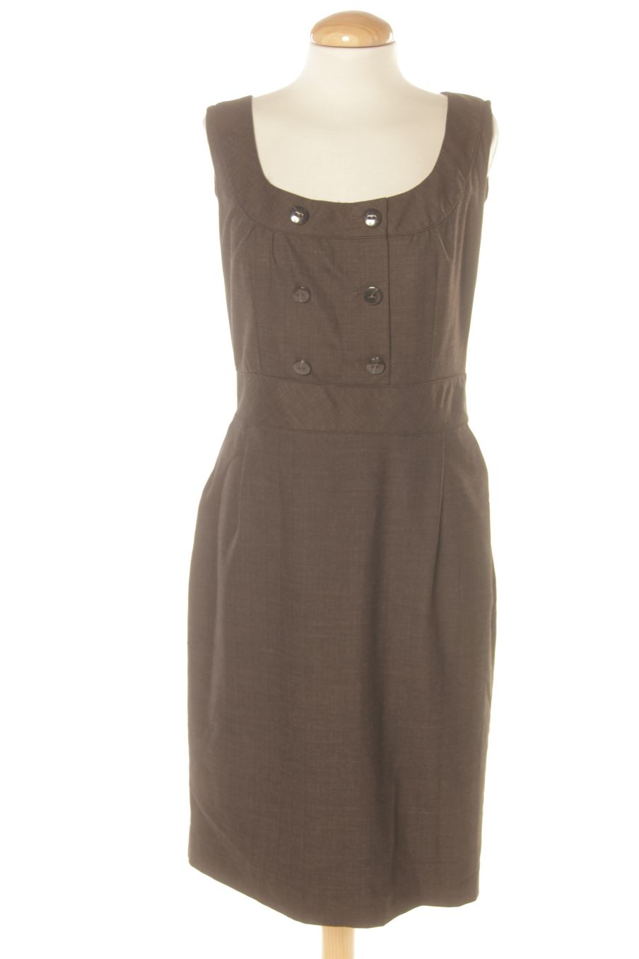 Robe casual Mango de la taille L, de couleur marron