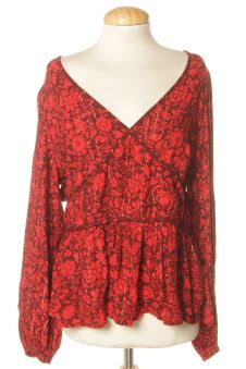 Blusa de manga larga L Knox Rose