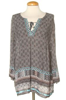 Blusa de manga larga L Christine Laure
