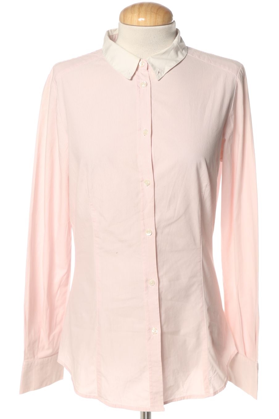 Chemise MANGO SuiT de la taille L, de couleur rayures