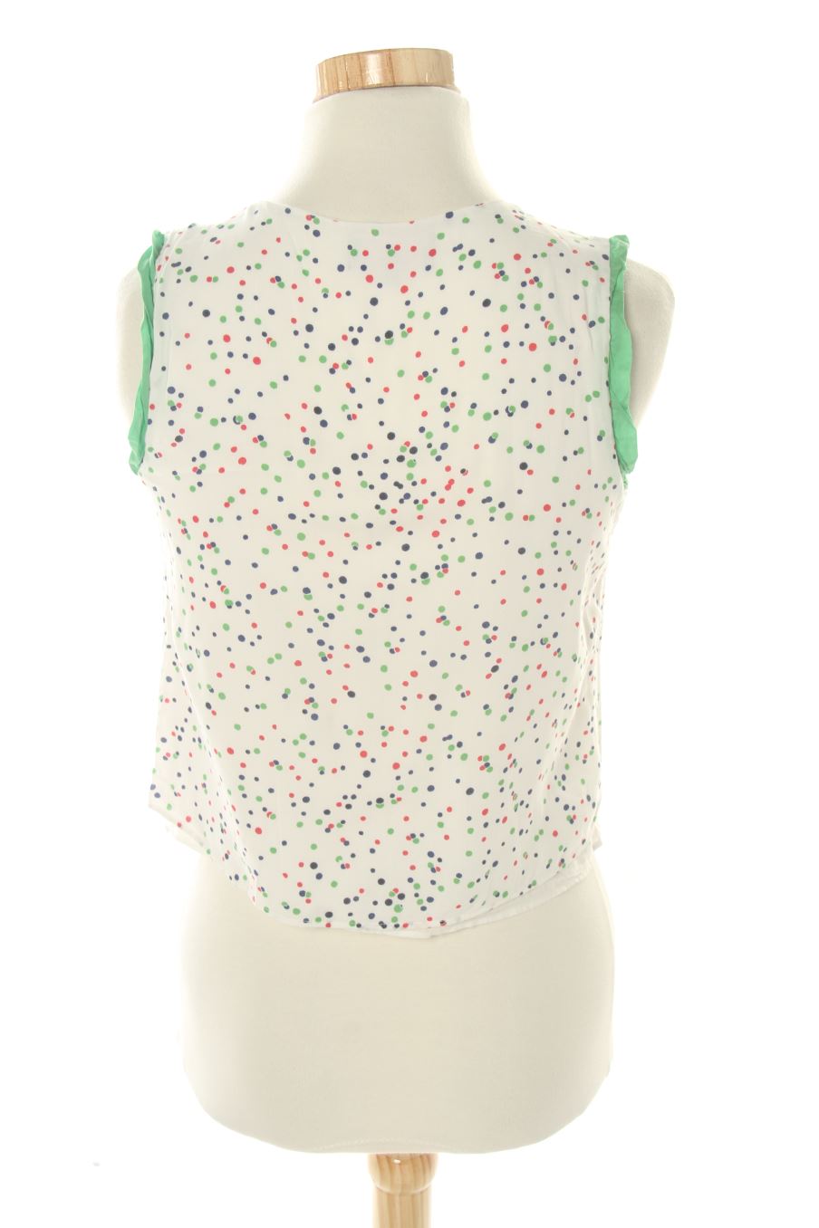 Top de Miss Captain de la talla XXS, de color estampado