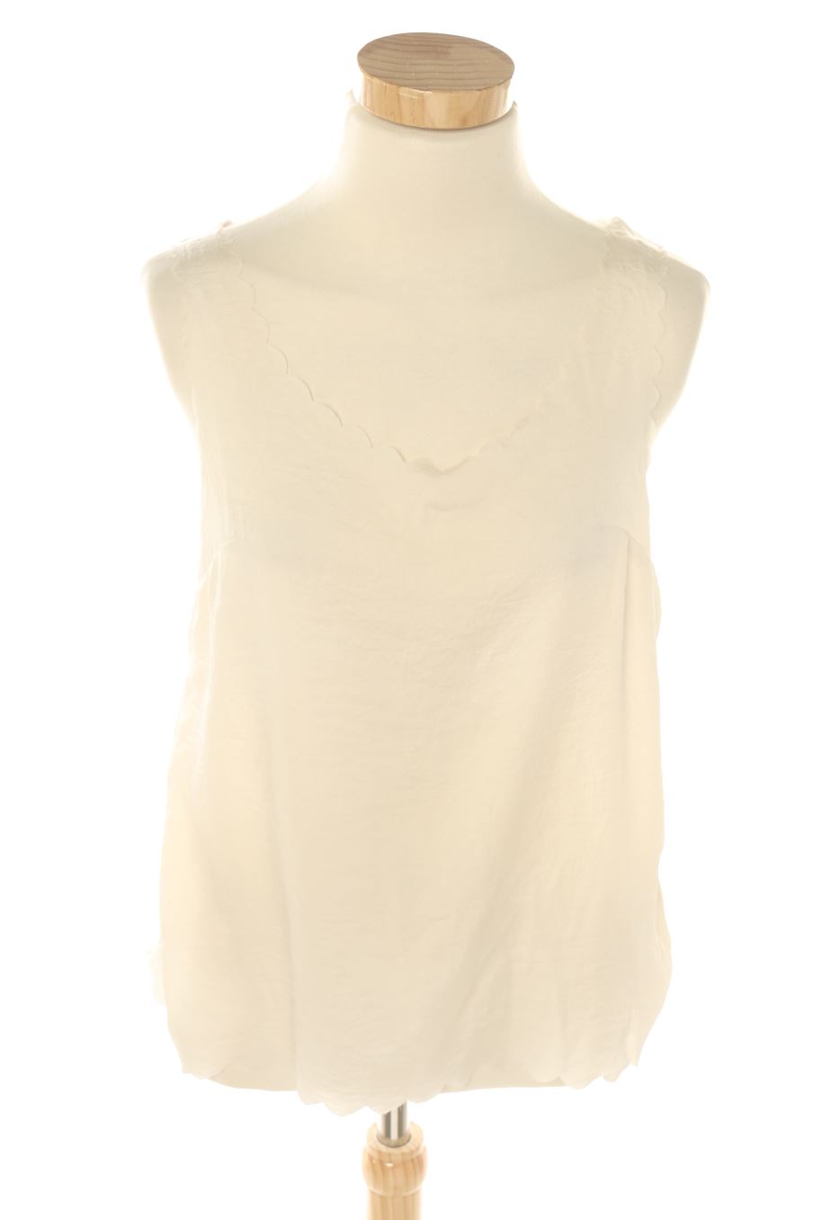 Top de H&M de la talla S, de color beige