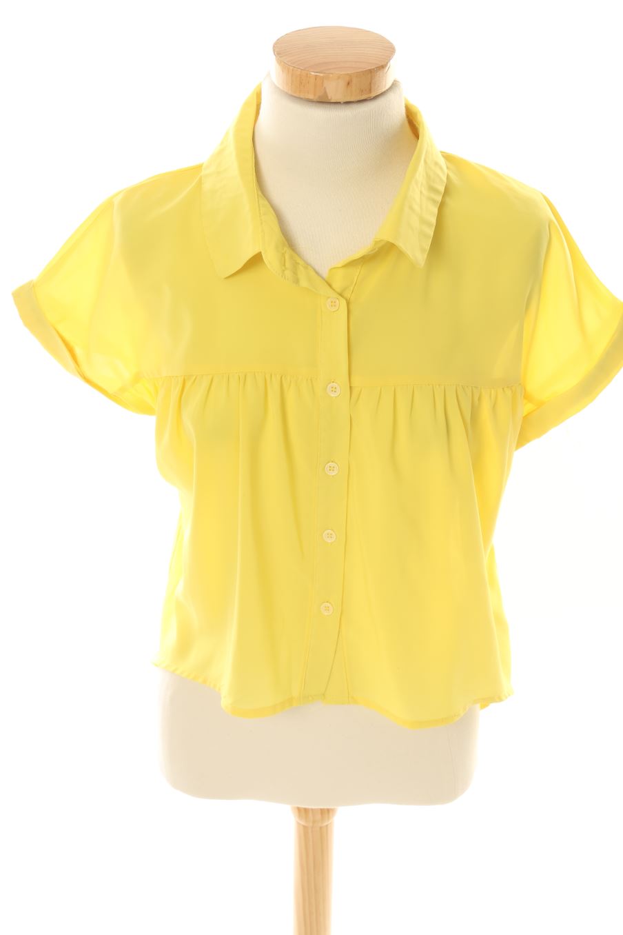 Camisa de Haoduoyi de la talla S, de color amarillo