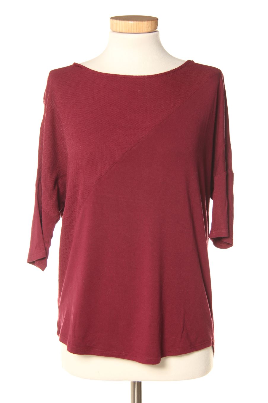 T-shirt Promod de la taille L, de couleur bordeaux