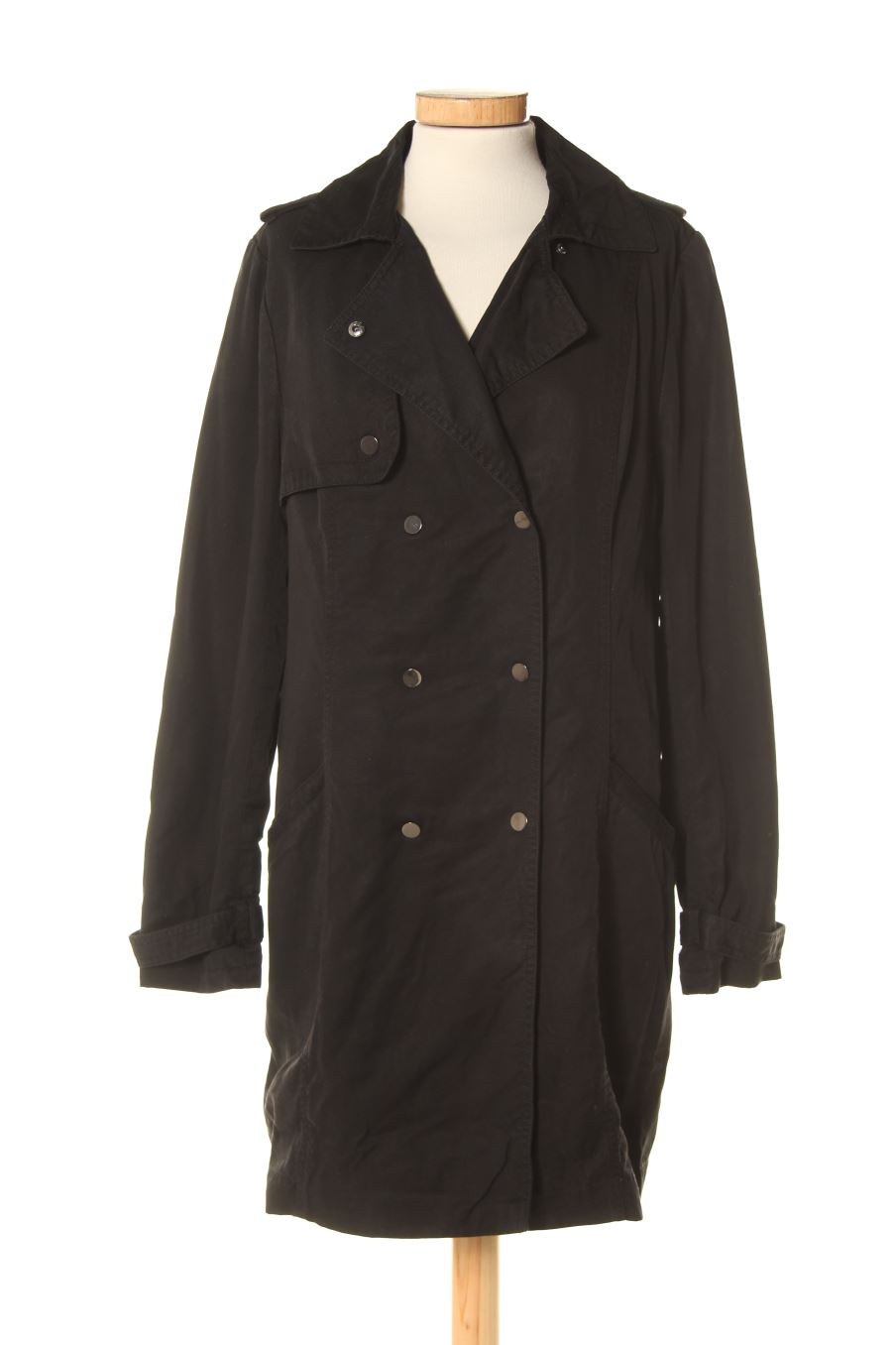 Manteau Camaieu de la taille 40, de couleur noir