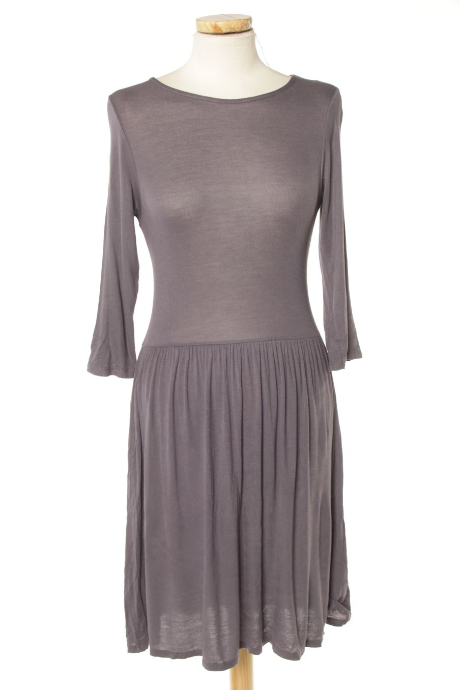 Einfaches Kleid von Double Agent Größe S, Farbe Grau, für