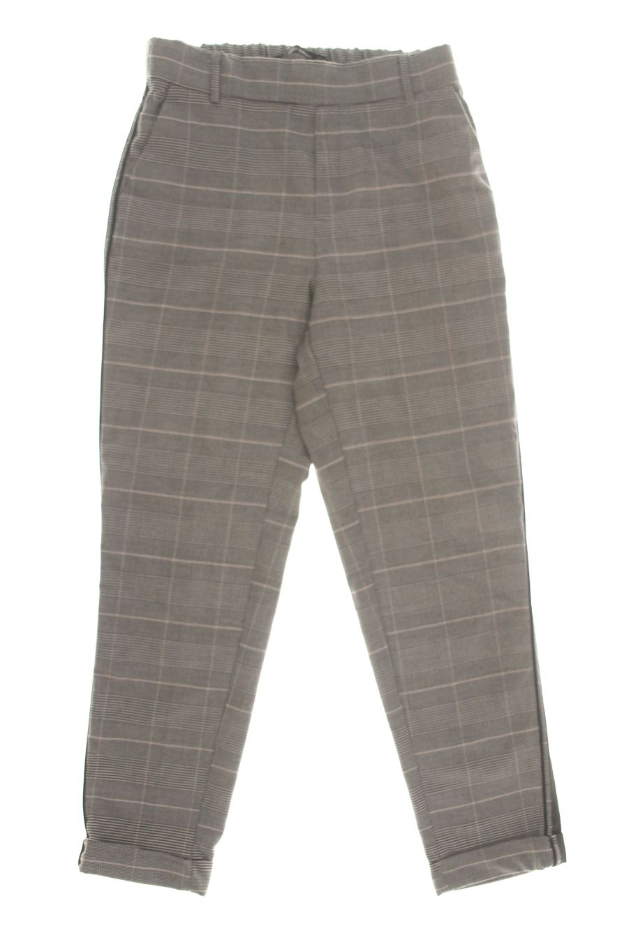 Pantalones de Trafaluc de la talla XS, de color cuadros