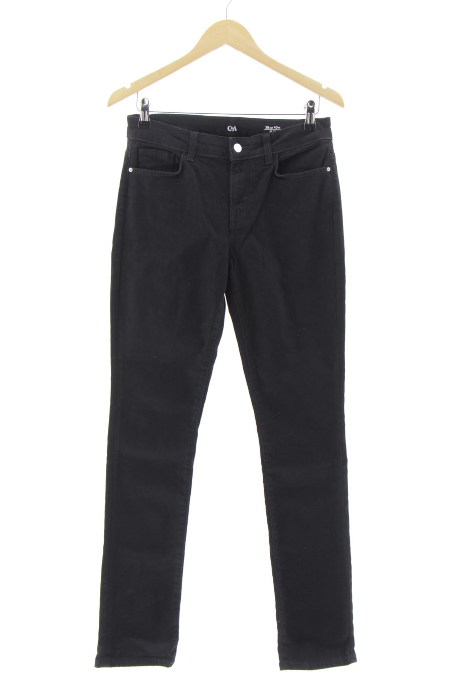 Jeans C&A de la taille 36, de couleur noir de denim