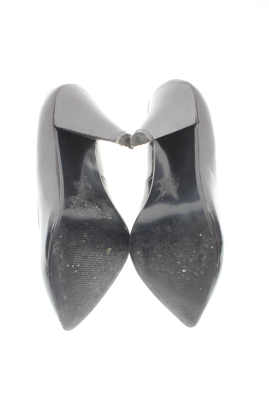 Zapatos de tacon de Fórmula Joven de la talla 38, de color negro de