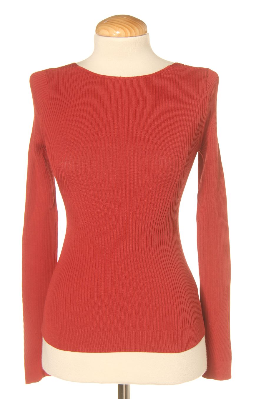 Pull ASOS de la taille 34, de couleur bordeaux