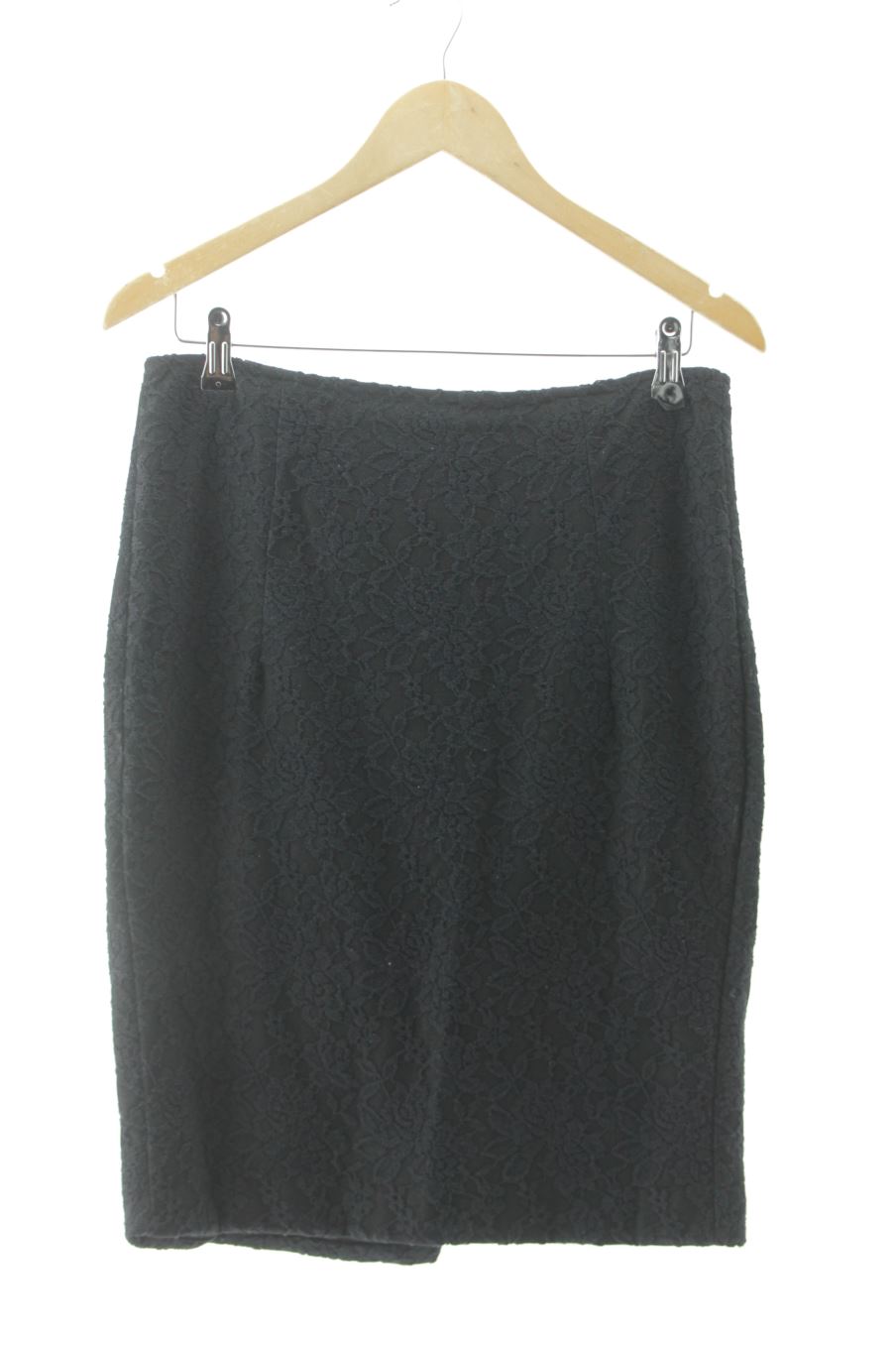 Jupe Zara de la taille L, de couleur noir
