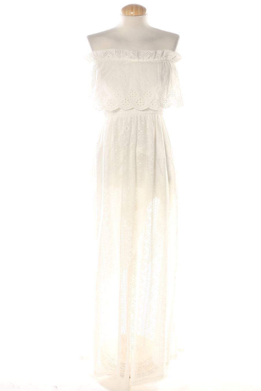 Vestido casual de PERCENTIL de la talla M, de color blanco