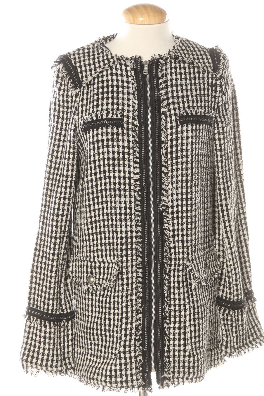 Gilet trf (ZARA) de la taille M, de couleur carreaux