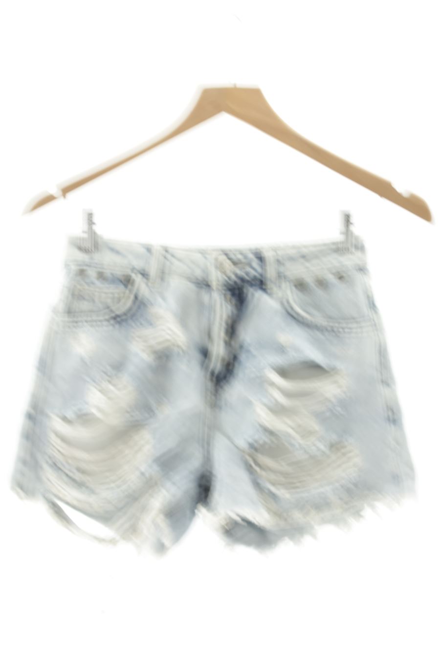 Shorts Stradivarius de la taille 34, de couleur bleu