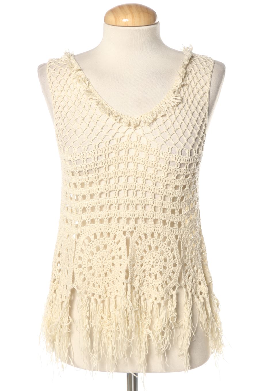 Top de Springfield de la talla S, de color beige