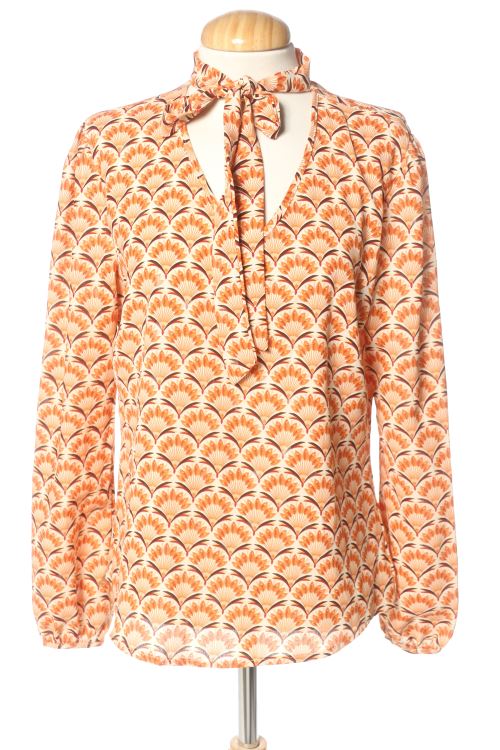 Blusa a maniche lunghe