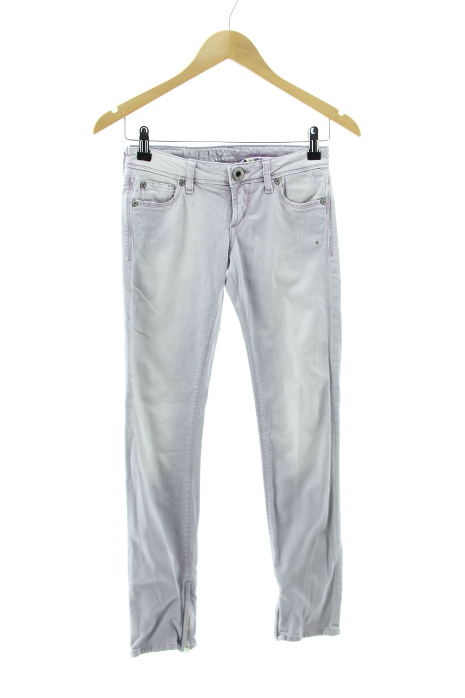 Jeans Guess de la taille 34, de couleur pourpre de denim