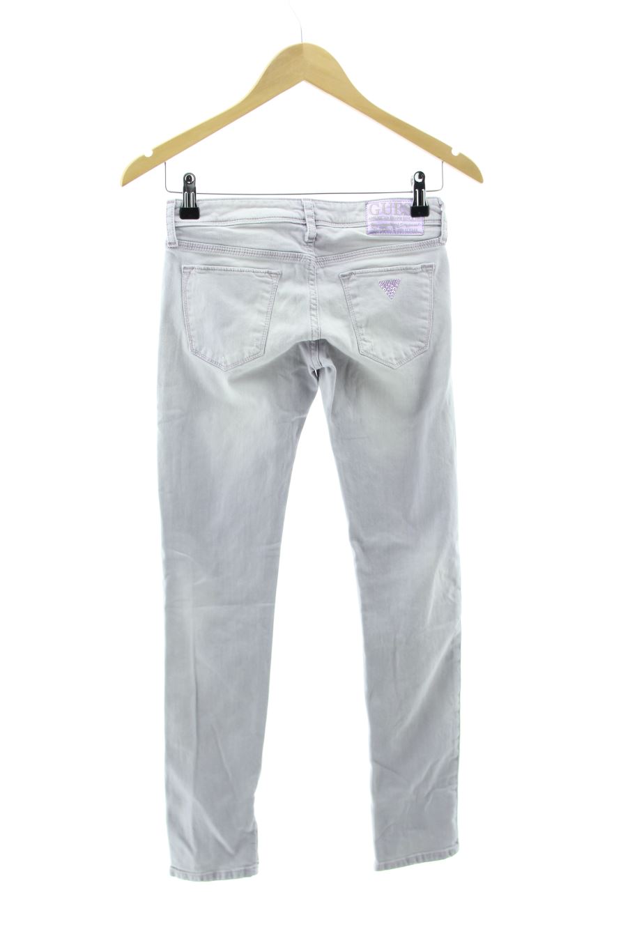 Jeans Guess de la taille 34, de couleur pourpre de denim