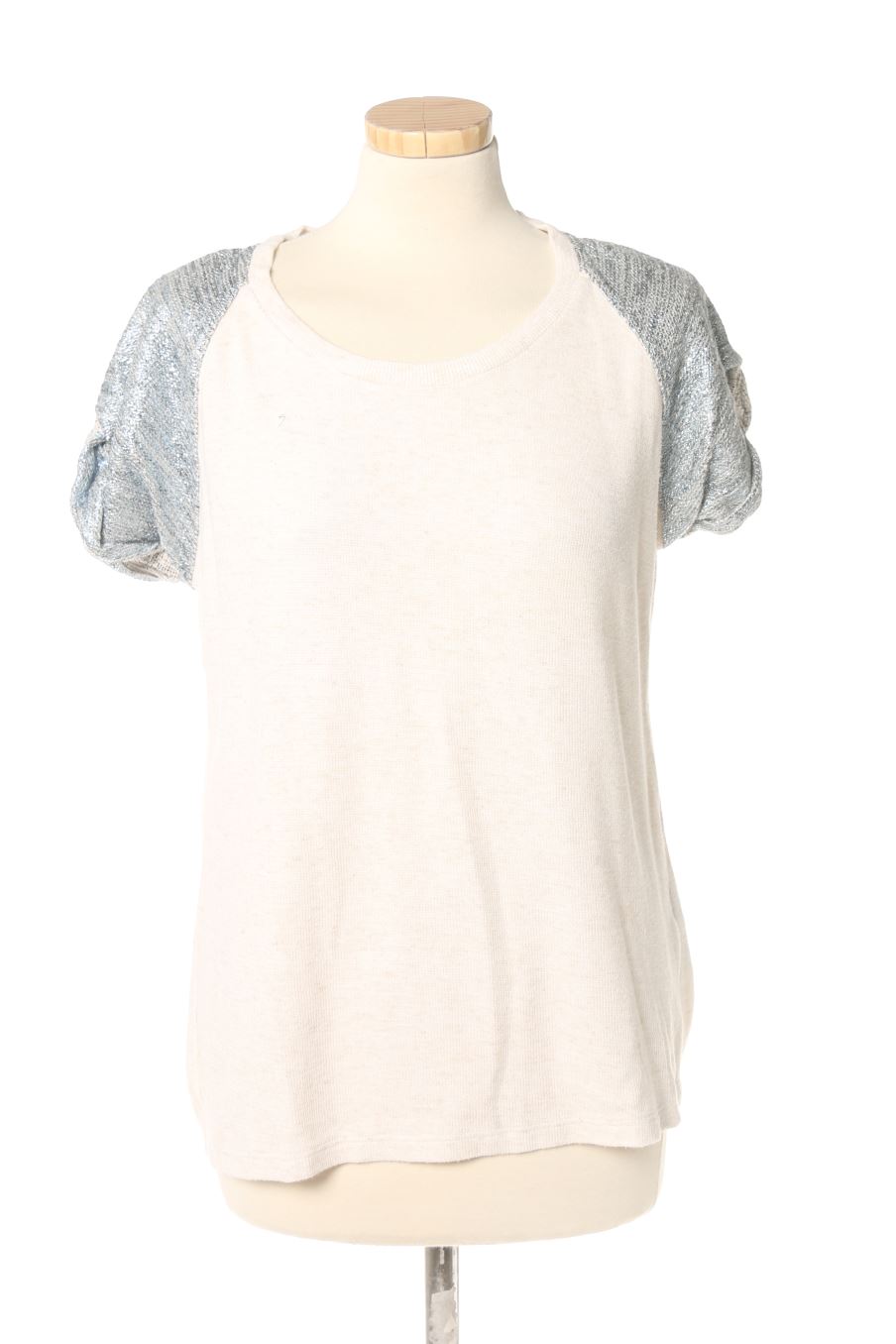 T-shirt One step de la taille 38, de couleur beige