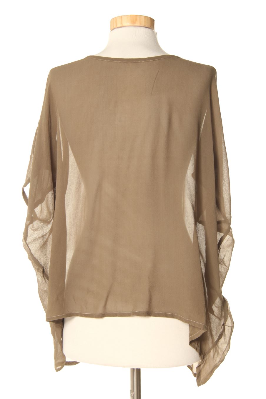 Blouse à manches courtes Ikks de la taille L, de couleur vert