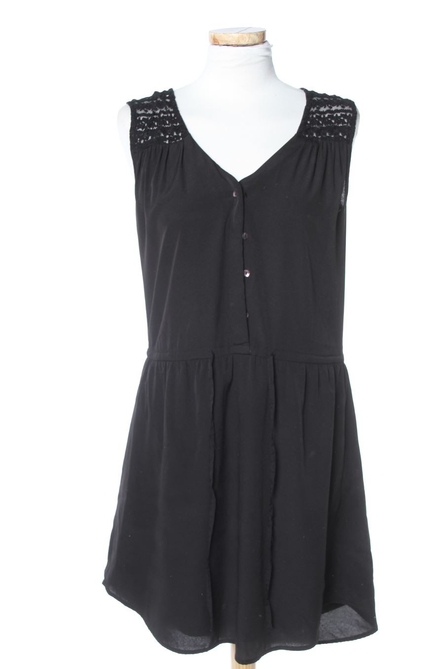 Vestido casual de H&M de la talla 36, de color negro