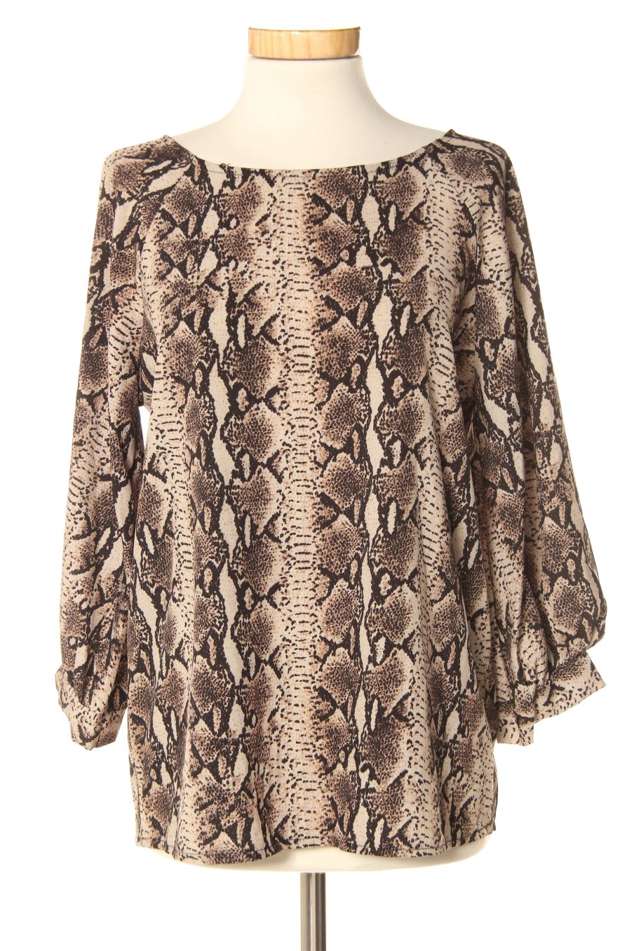 Blouse à manches longues New collection de la taille M, de couleur animal print