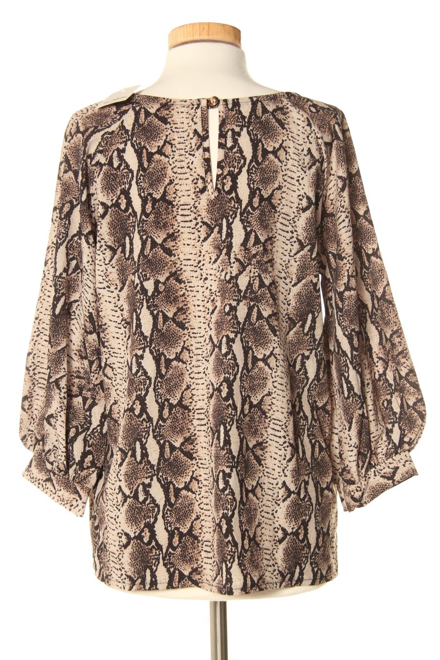 Blouse à manches longues New collection de la taille M, de couleur animal print