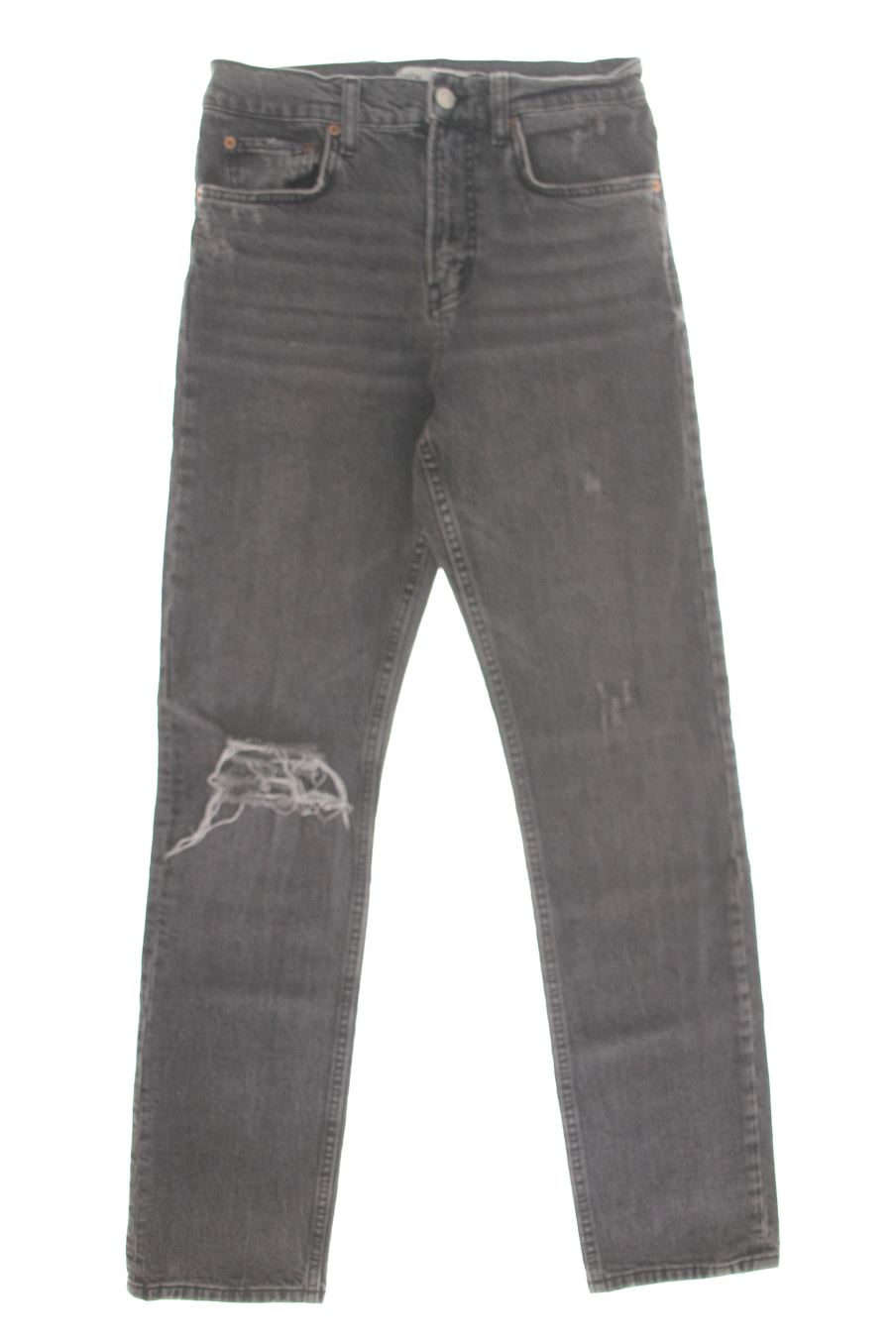 Jeans de Zara de la talla 36, de color grigio