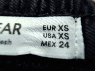 Jeans Pull & Bear de la taille XS, de couleur gris de denim