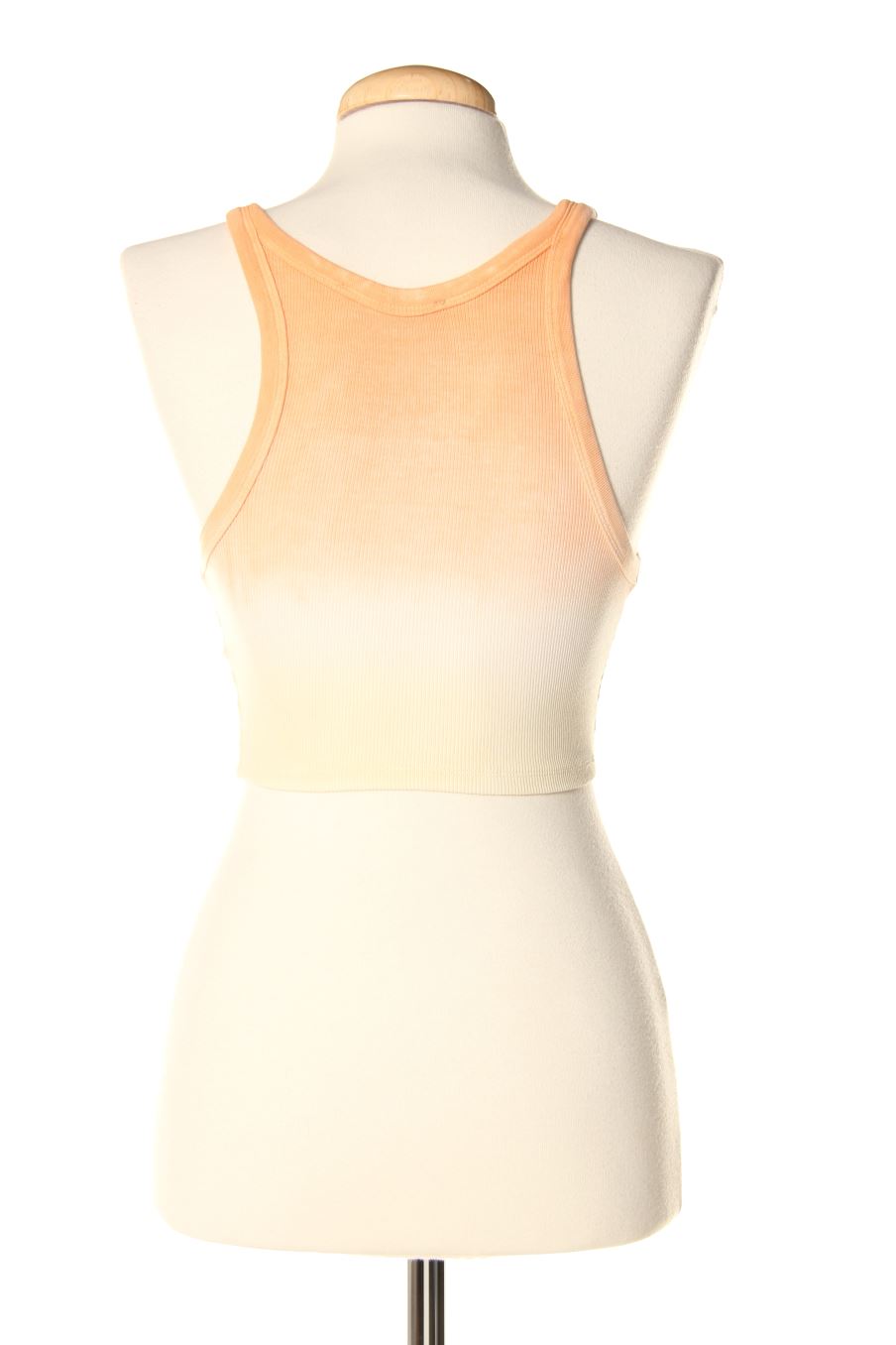 Débardeur Bershka de la taille XS, de couleur orange