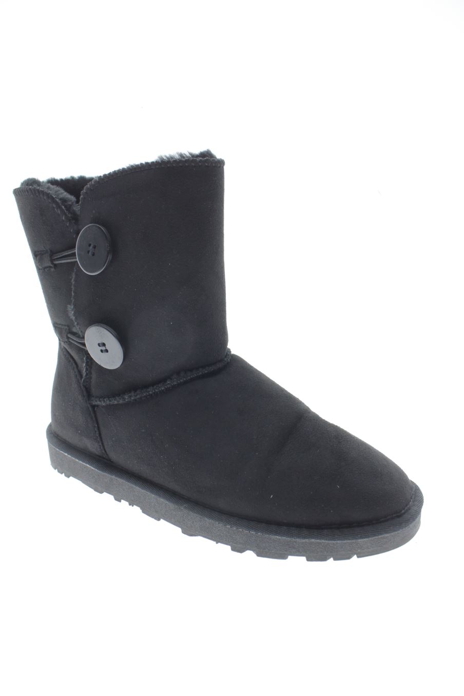 Botines de island boot de la talla 38, de color negro de