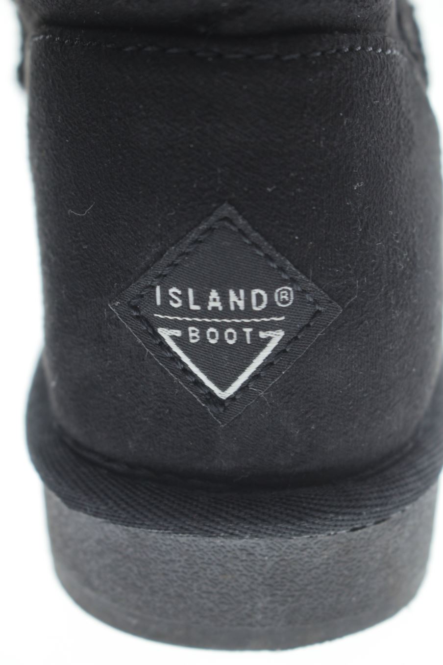 Botines de island boot de la talla 38, de color negro de