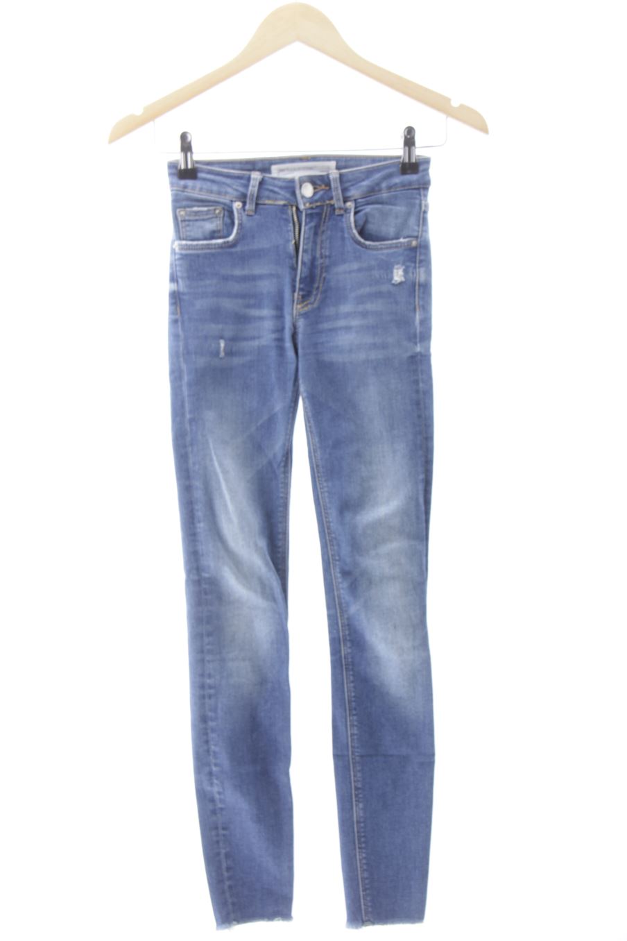 Vaquero de Trafaluc de la talla 34, de color azul de ropa vaquera
