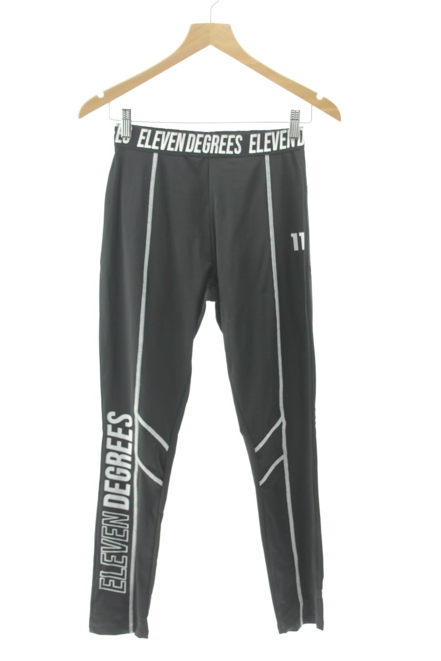 Pantaloni sportivi de 11° de la talla S, de color nero