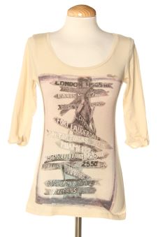 T-shirt à manches longues S Stradivarius, photo 1 sur 2