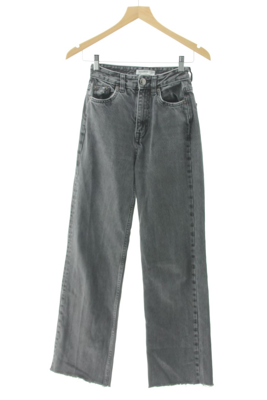 Jeans Pull & Bear de la taille 32, de couleur gris de denim