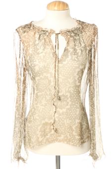 Blouse à manches longues 36 Massimo Dutti