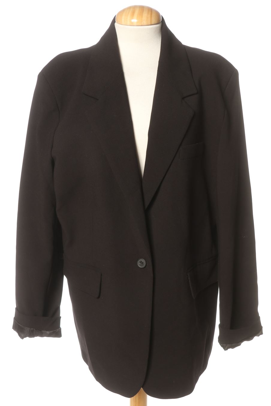 Blazer Zara de la taille L, de couleur noir